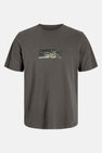 JCOALPHA PRINT TEE SS CREW NECK FST