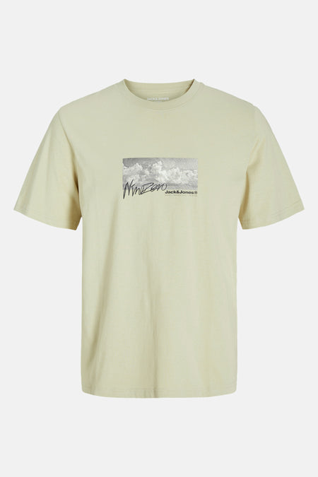 JCOALPHA PRINT TEE SS CREW NECK FST