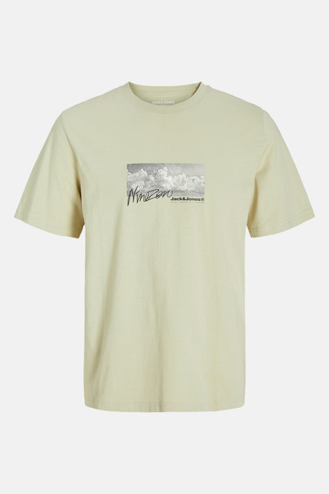 JCOALPHA PRINT TEE SS CREW NECK FST
