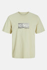 JCOALPHA PRINT TEE SS CREW NECK FST