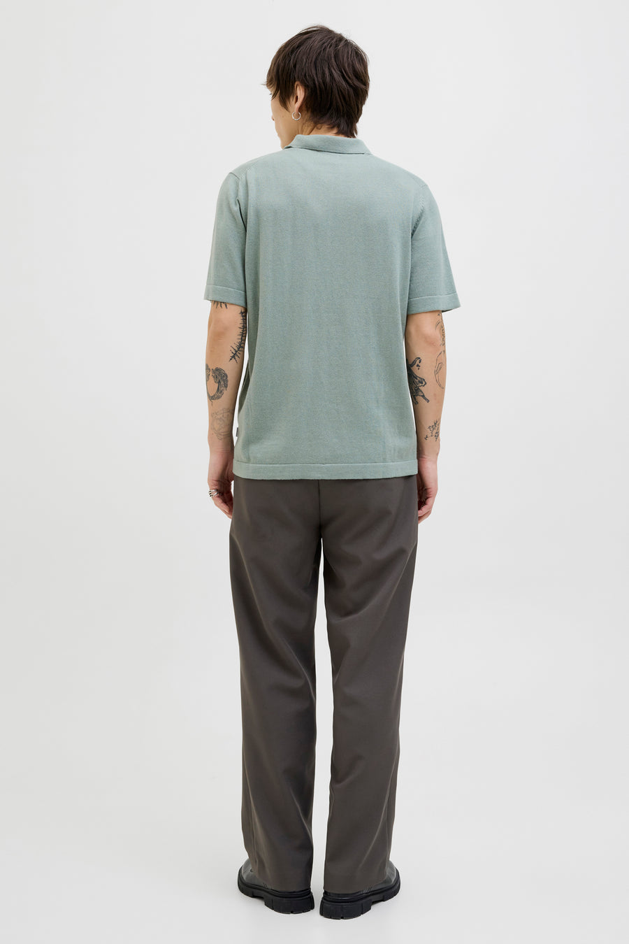 Polo met korte mouwen - groen - PREMIUM by JACK & JONES