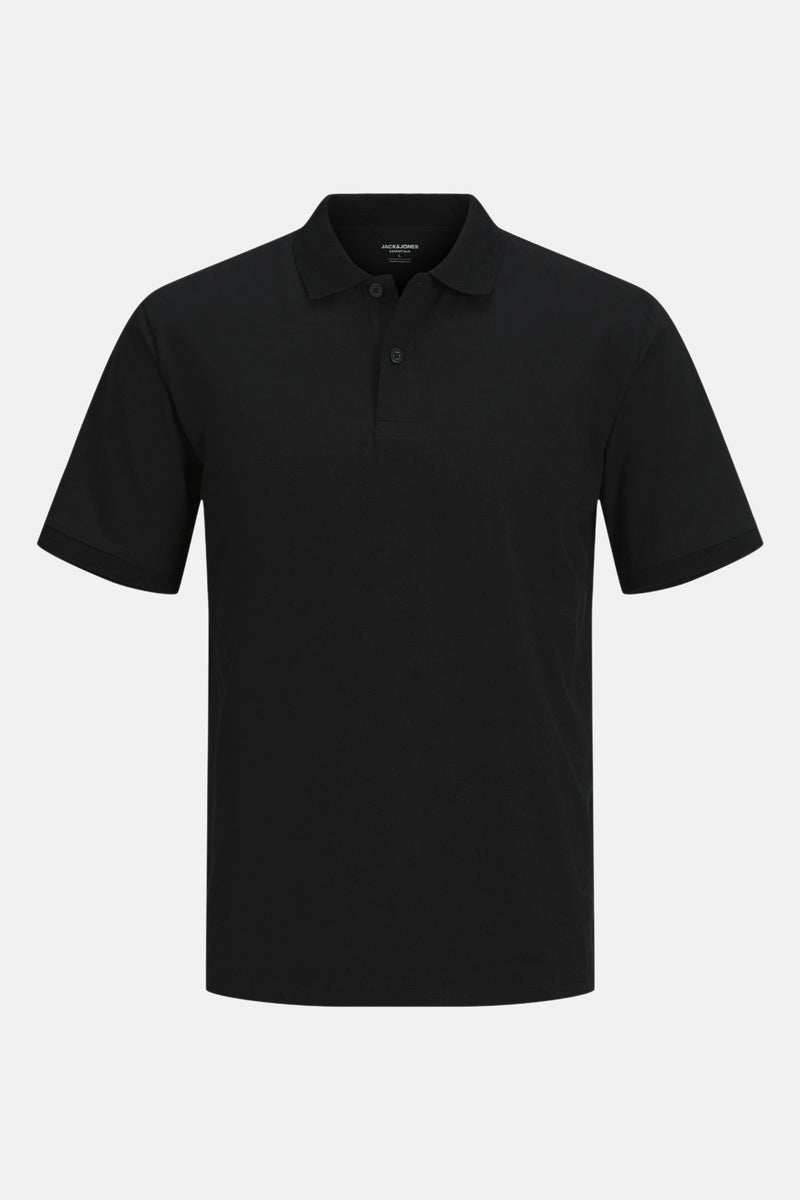 Polo met korte mouwen - zwart
