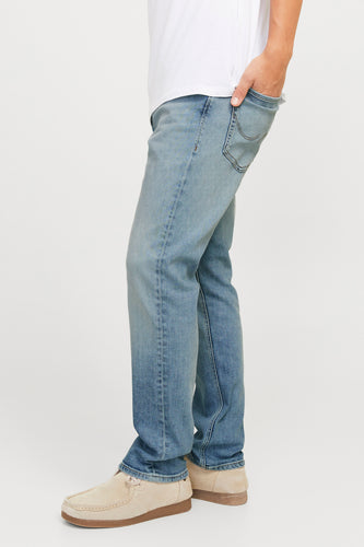 Jeans straight light blue denim - JACK & JONES JEANS INTELLIGENCE - JACK & JONES JEANS INTELLIGENCE