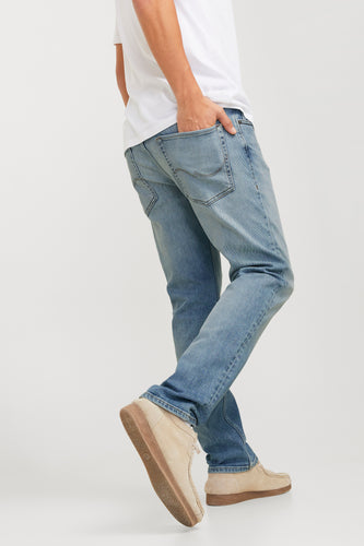 Jeans straight light blue denim - JACK & JONES JEANS INTELLIGENCE - JACK & JONES JEANS INTELLIGENCE