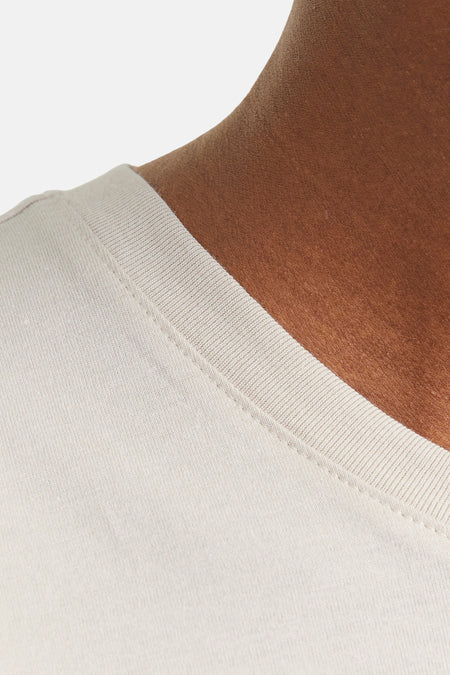 T-shirt met korte mouwen - ecru