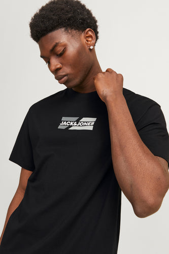 T-shirt à manches courtes - noir - CORE BY JACK & JONES