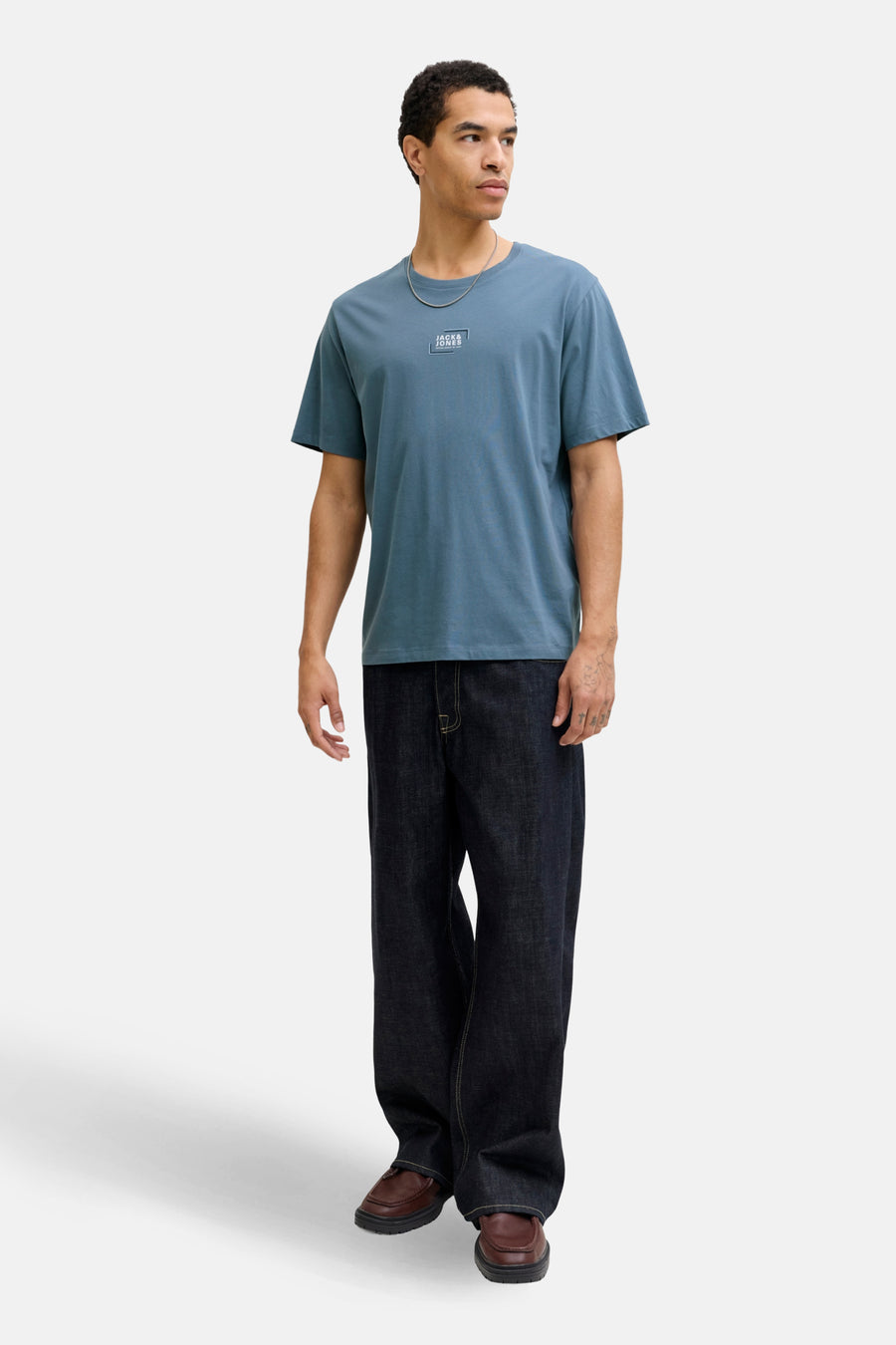 T-shirt (korte mouwen) blauw - CORE BY JACK & JONES - CORE BY JACK & JONES - 2