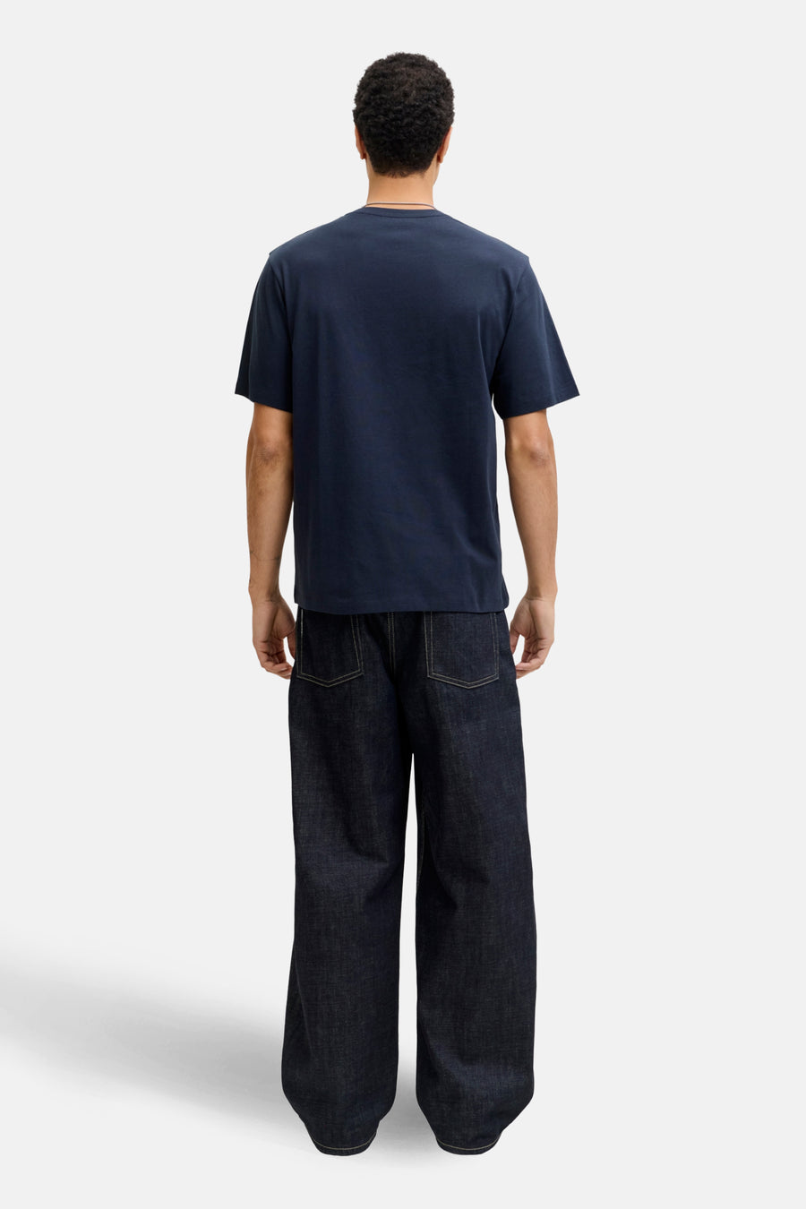 T-shirt (korte mouwen) blauw - CORE BY JACK & JONES - CORE BY JACK & JONES - 3