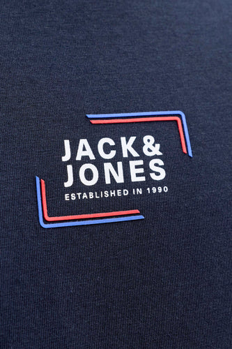 T-shirt (korte mouwen) blauw - CORE BY JACK & JONES - CORE BY JACK & JONES - 7