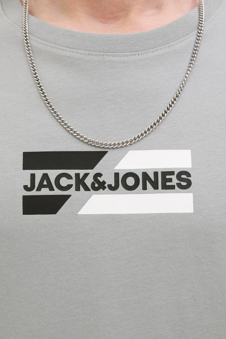 T-shirt met korte mouwen - grijs
