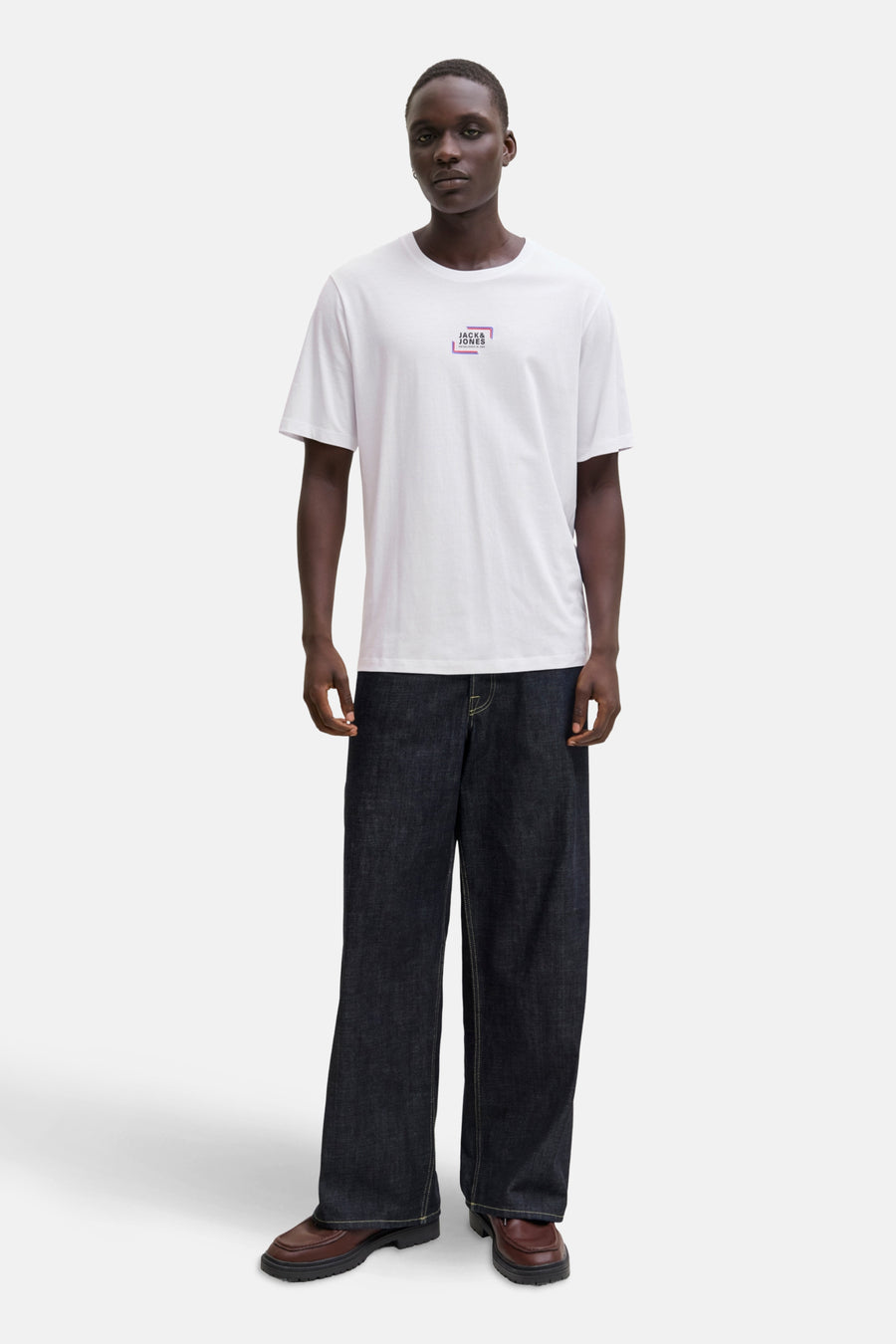 T-shirt met korte mouwen - wit - CORE BY JACK & JONES - 9