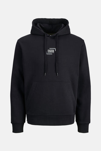Zwarte hoodie van Jack & Jones.