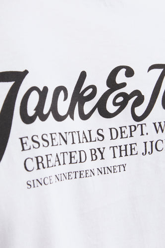T-shirt met korte mouwen - wit - ORIGINALS BY JACK & JONES - 9