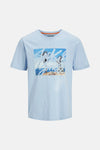 T-shirt (manches courtes) Bleu - ORIGINALS BY JACK & JONES