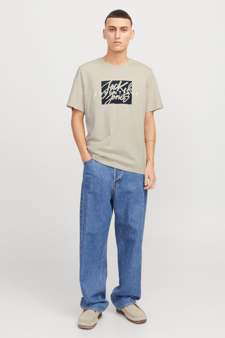 T-shirt (manches courtes) Beige - ORIGINALS BY JACK & JONES
