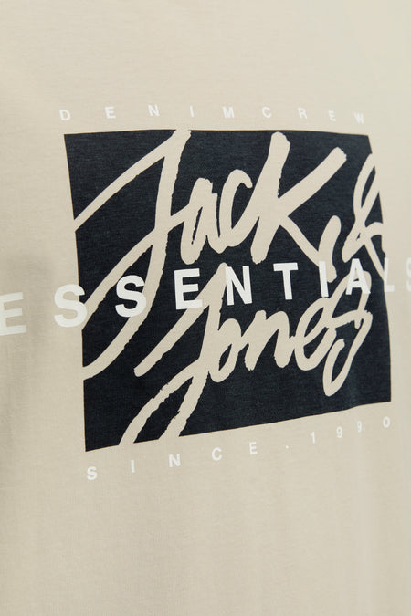 T-shirt (manches courtes) Beige - ORIGINALS BY JACK & JONES