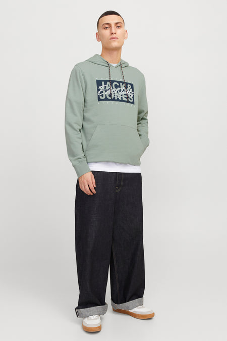 Sweat à capuche Vert - ORIGINALS BY JACK & JONES