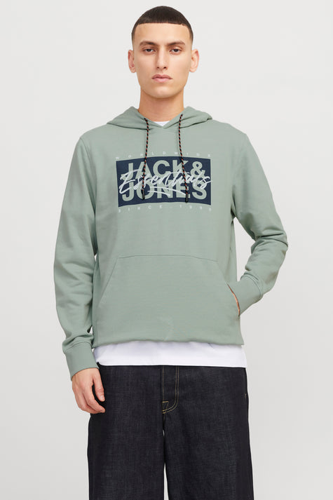 Sweat à capuche Vert - ORIGINALS BY JACK & JONES