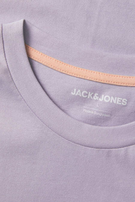 T-shirt (manches courtes) Mauve - ORIGINALS BY JACK & JONES