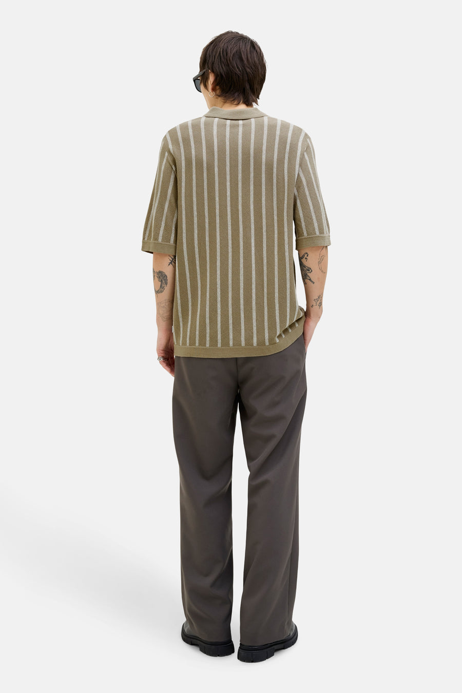 Polo met korte mouwen - Kaki - PREMIUM BLUE by JACK & JONES - 3