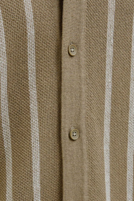 Polo met korte mouwen - Kaki