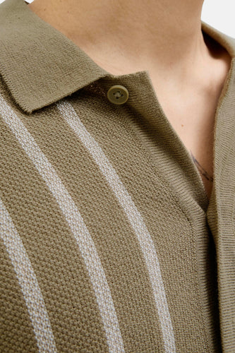 Polo met korte mouwen - Kaki - PREMIUM BLUE by JACK & JONES - 7