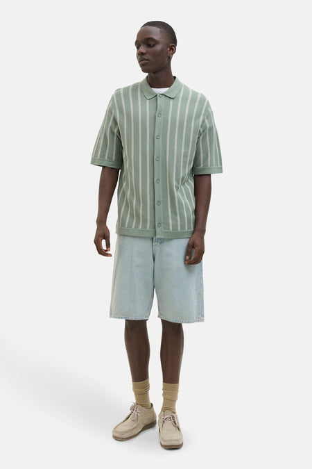 Polo met korte mouwen - groen