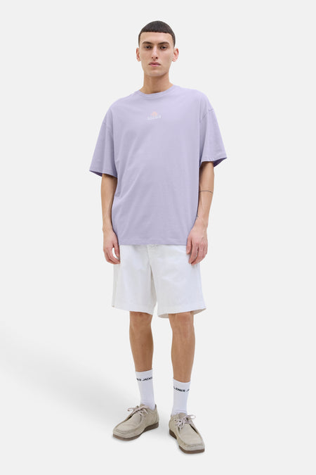 T-shirt (manches courtes) Mauve - ORIGINALS BY JACK & JONES