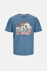 T-shirt (manches courtes) Bleu - ORIGINALS BY JACK & JONES