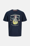 T-shirt (manches courtes) Bleu - ORIGINALS BY JACK & JONES