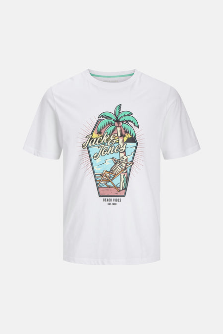 T-shirt (manches courtes) Blanc - ORIGINALS BY JACK & JONES