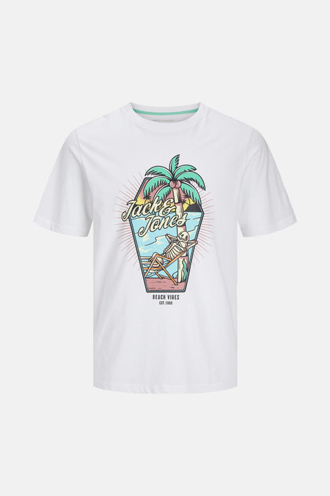 T-shirt met korte mouwen - wit