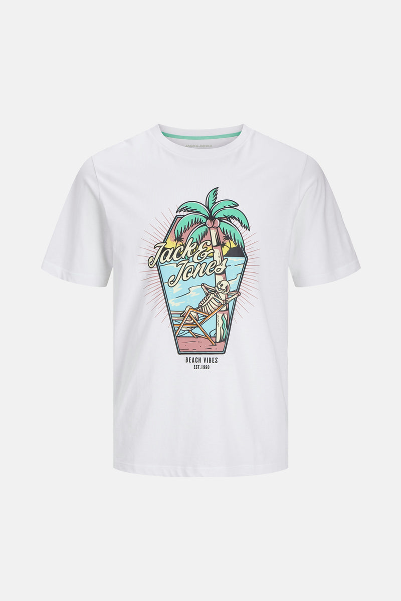 T-shirt met korte mouwen - wit