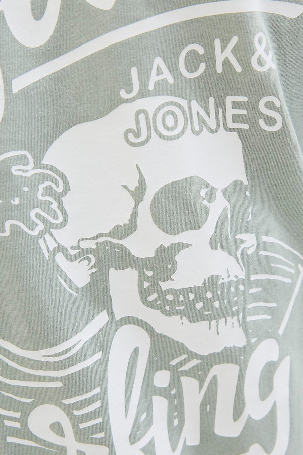 T-shirt (korte mouwen) Groen - ORIGINALS BY JACK & JONES