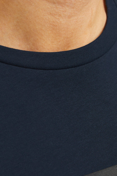 T-shirt met korte mouwen - blauw