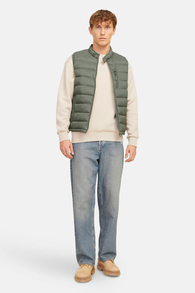 Bodywarmer Vert - PREMIUM BLUE by JACK & JONES