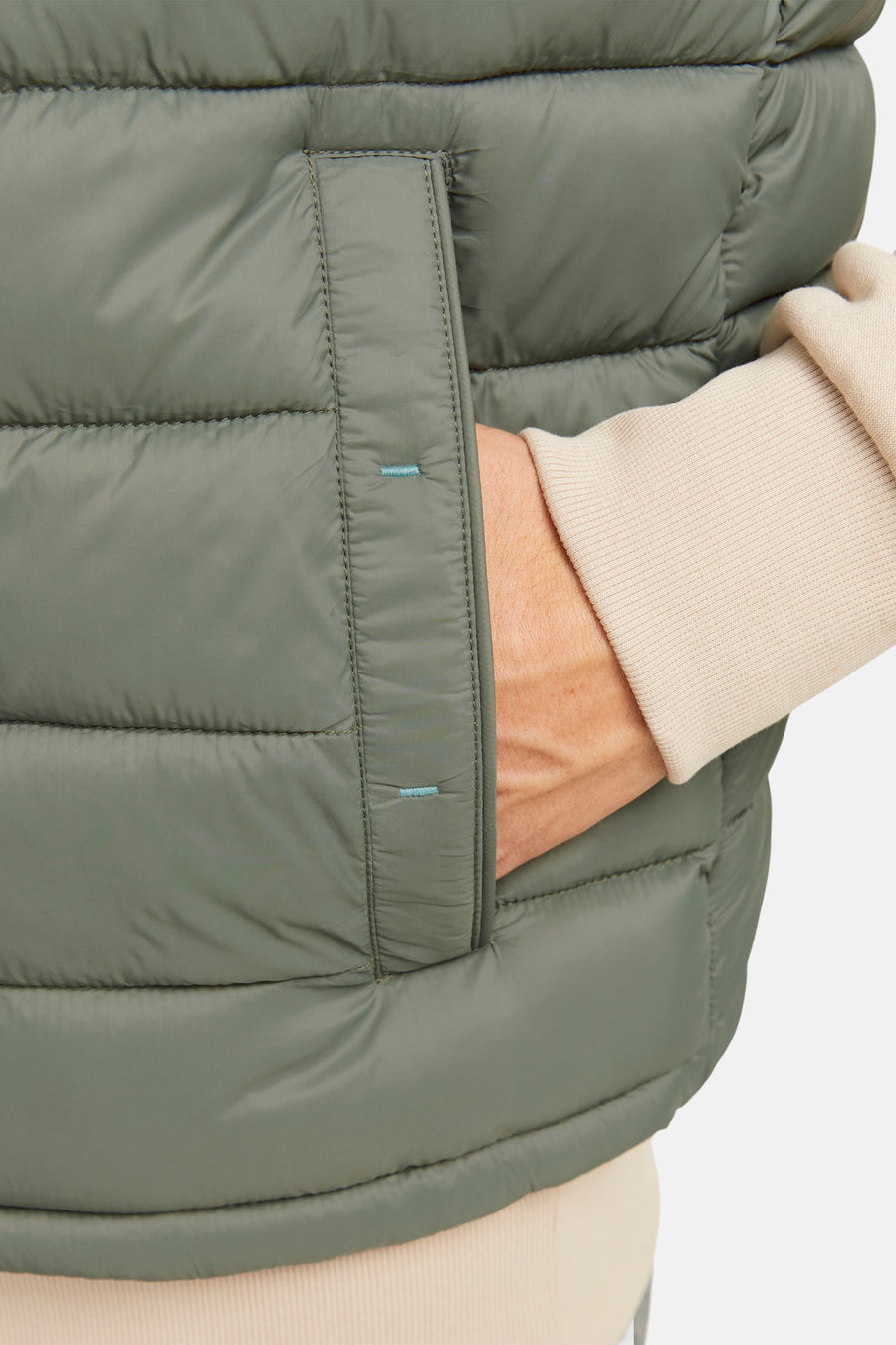 Bodywarmer - Kaki - PREMIUM BLUE by JACK & JONES