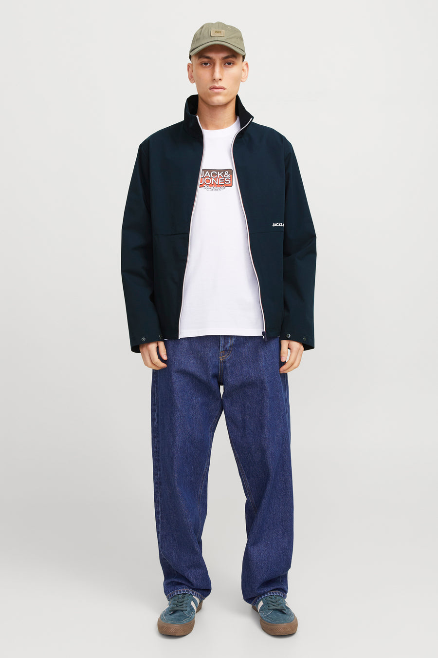 Korte jas - blauw - CORE BY JACK & JONES