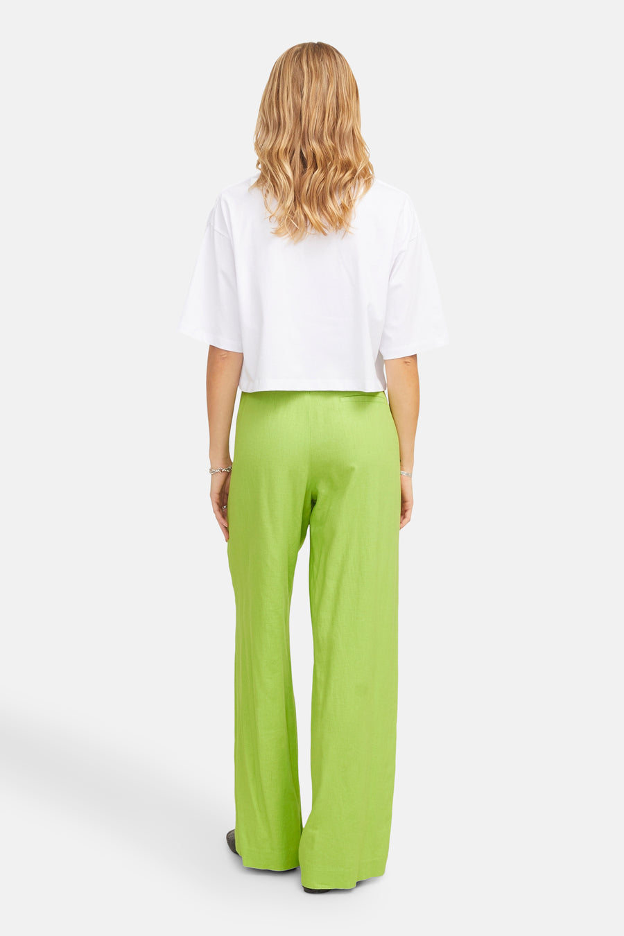 Broek - groen - JJXX