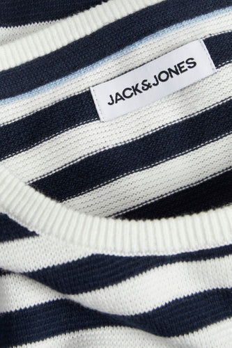 Pull met ronde hals - blauw - PREMIUM BLUE by JACK & JONES