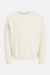 Trui met ronde hals Ecru - PREMIUM BLUE by JACK & JONES