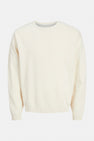 Trui met ronde hals Ecru - PREMIUM BLUE by JACK & JONES