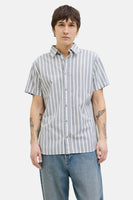 Chemise (manches courtes) Bleu - PREMIUM BLUE by JACK & JONES