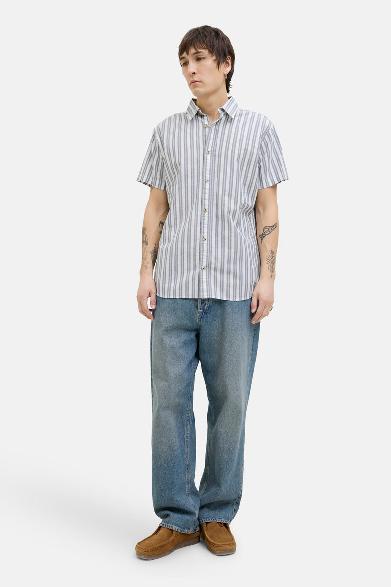 Hemd (korte mouwen) Blauw - PREMIUM BLUE by JACK & JONES