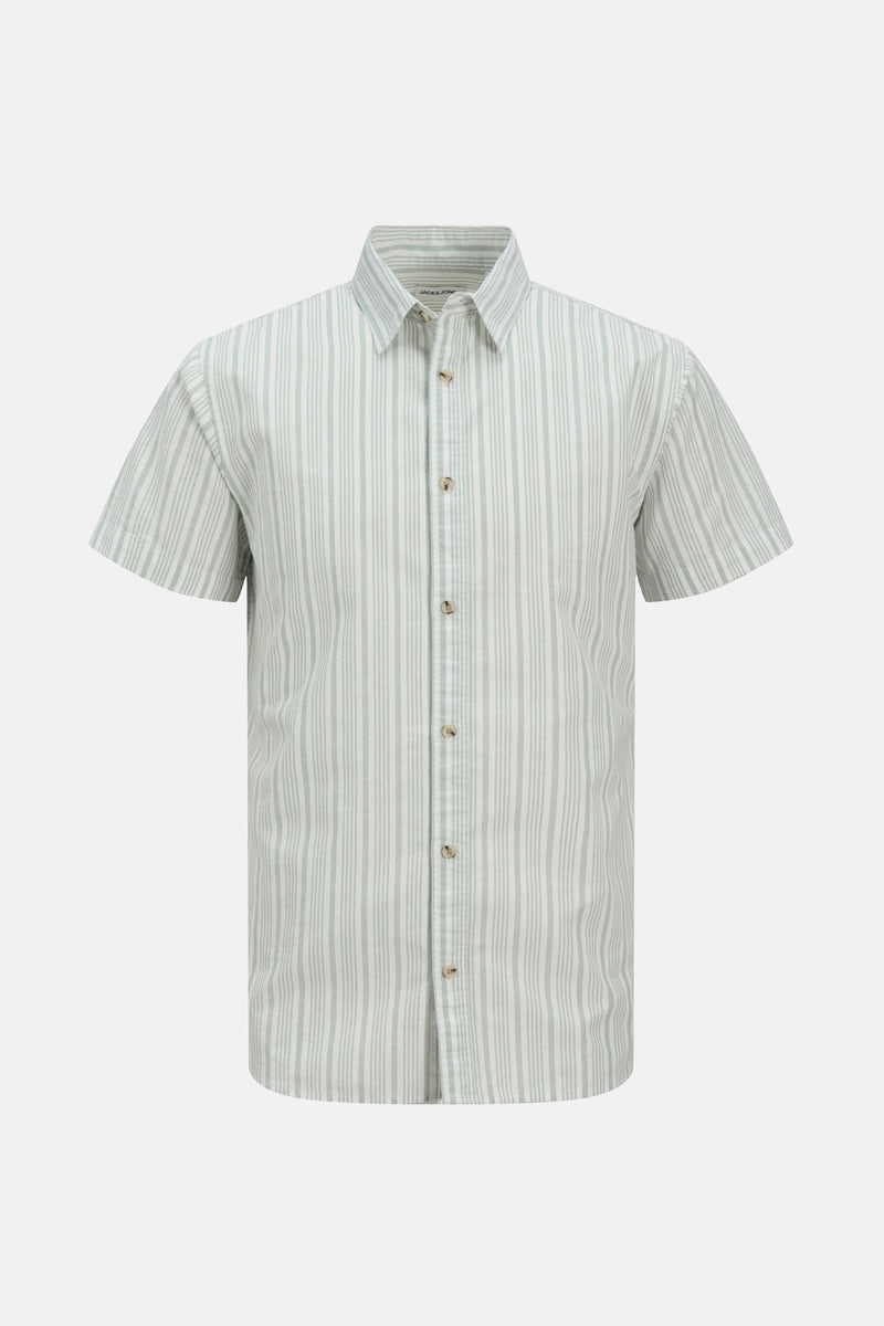 Chemise (manches courtes) Vert - PREMIUM BLUE by JACK & JONES