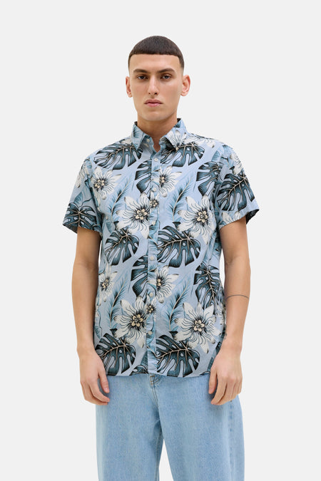 Hemd (korte mouwen) Blauw - CORE BY JACK & JONES