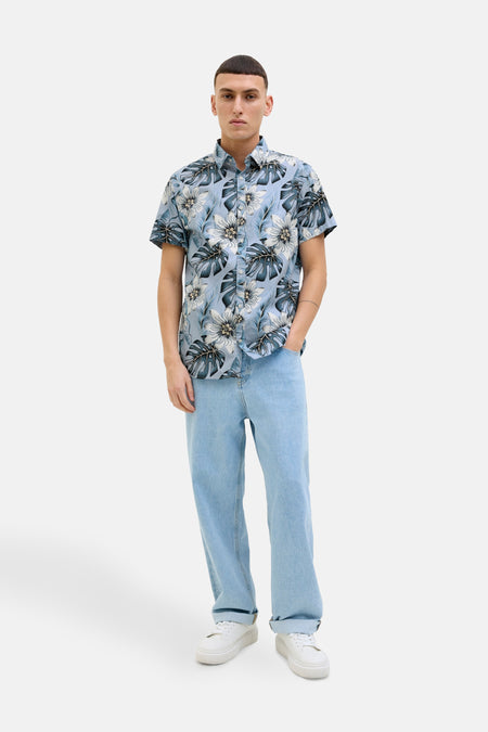 Hemd (korte mouwen) Blauw - CORE BY JACK & JONES