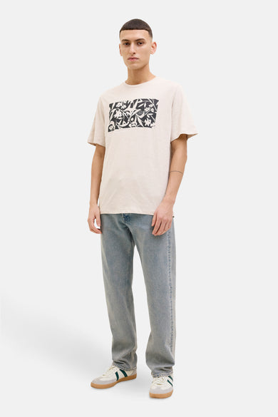 JJJEFF MONOCHROME SHAPE TEE SS CREW NECK