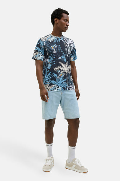 T-shirt (korte mouwen) Blauw - ORIGINALS BY JACK & JONES