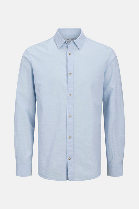 Hemd (lange mouwen) Blauw - PREMIUM by JACK & JONES